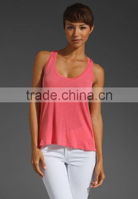 summer vintage racer back tank top