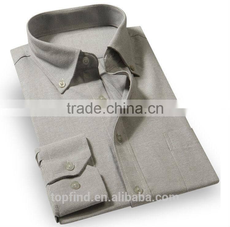 Fashion classic long sleeve popular branded oxford man shirts