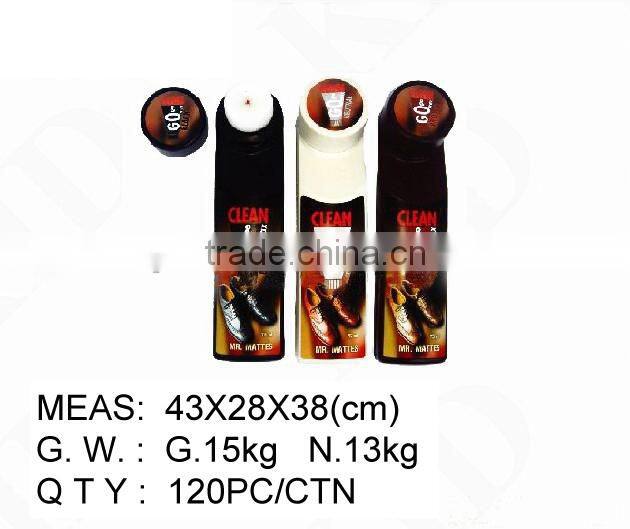 Leather care self shining carnauba wax liquid shoe polish