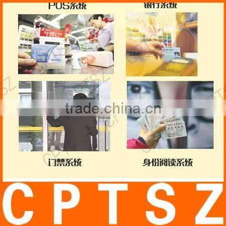 Mini three track magnetic stripe card reader usb card reader full (USB)