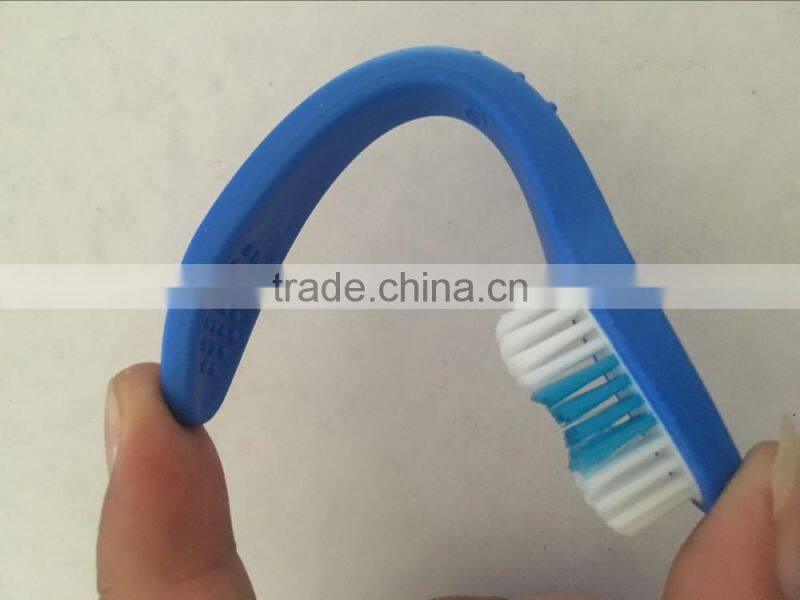 soft rubber handle prison toothbrush