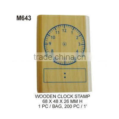 School supplies (M646) WOODEN FRACTION STAMP