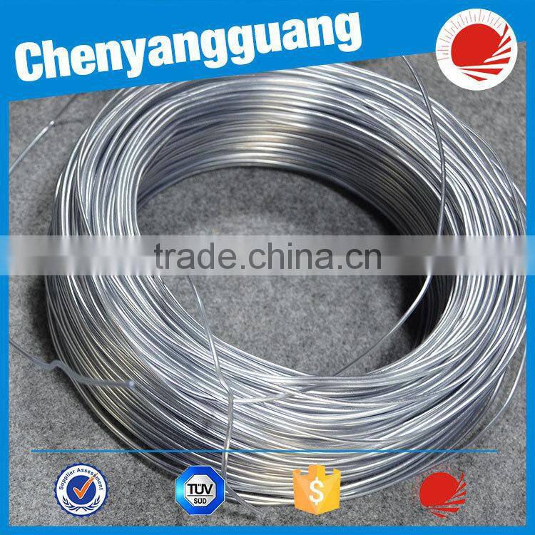 Plastic covered aluminum wire customized size for collar shape