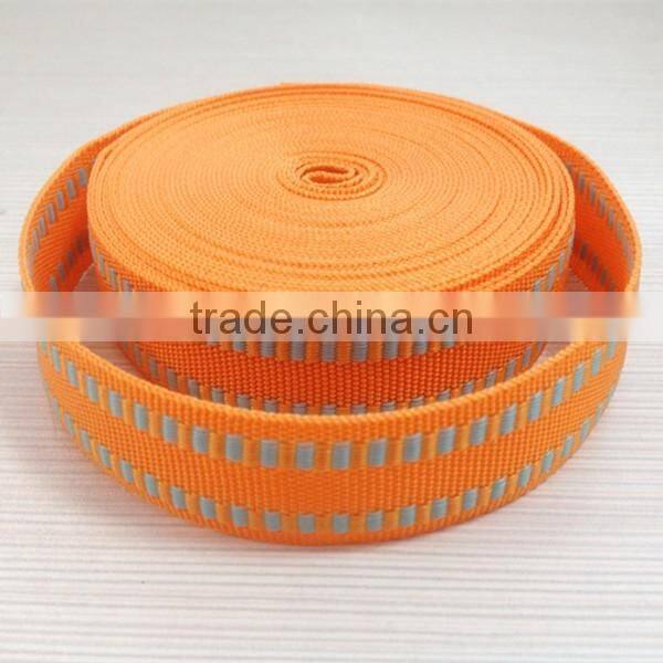 Striped PP Webbing Belt for garment & bag accessories