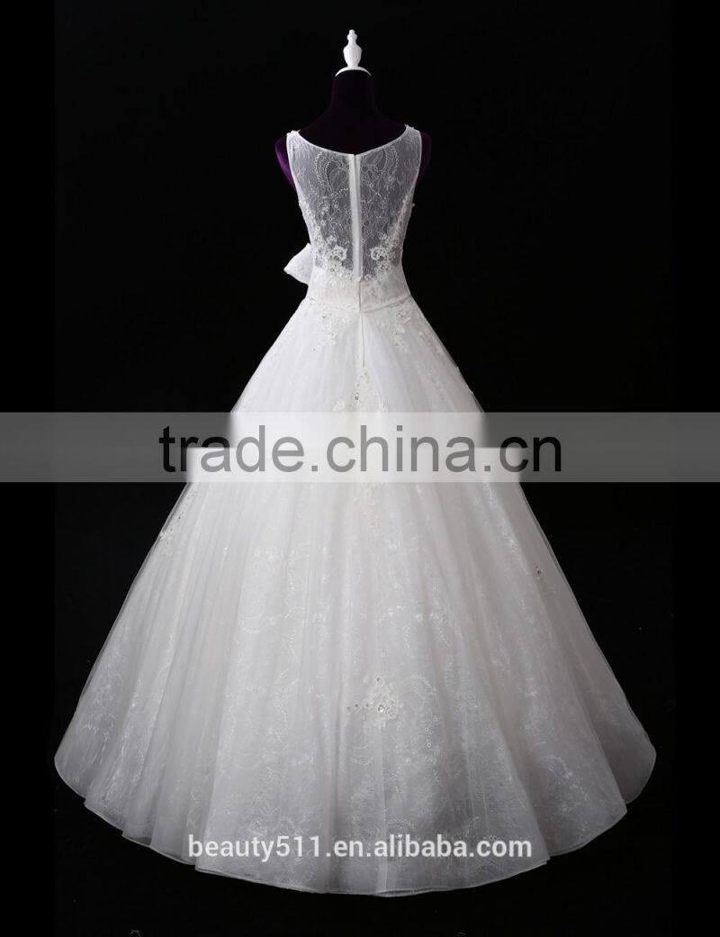 Harness sexy mermaid lace mermaid color wedding dress bridal for bride V-neck bridal dress custom made wedding dress 2017 F10901