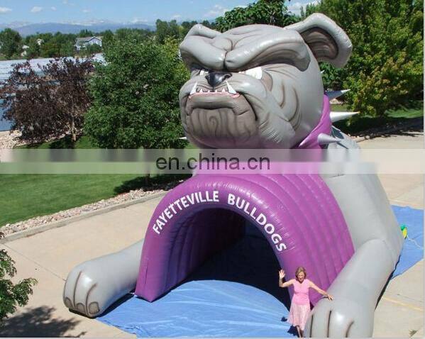 Bulldogs Football inflatable Sports Tunnel for sale