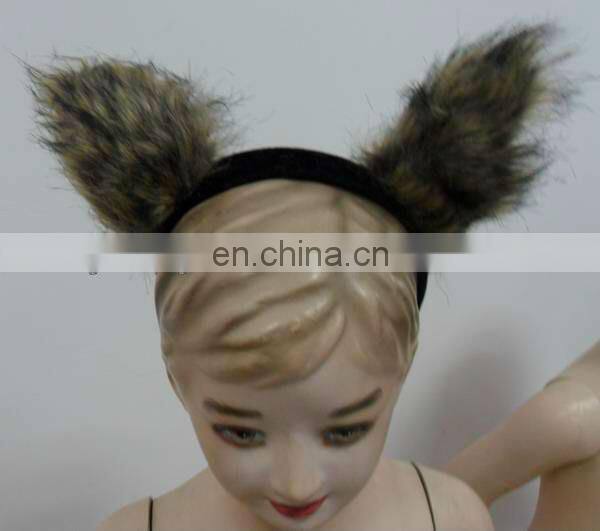 Wholesale Plush Ear Headband Party Decoration Hair Ornament
