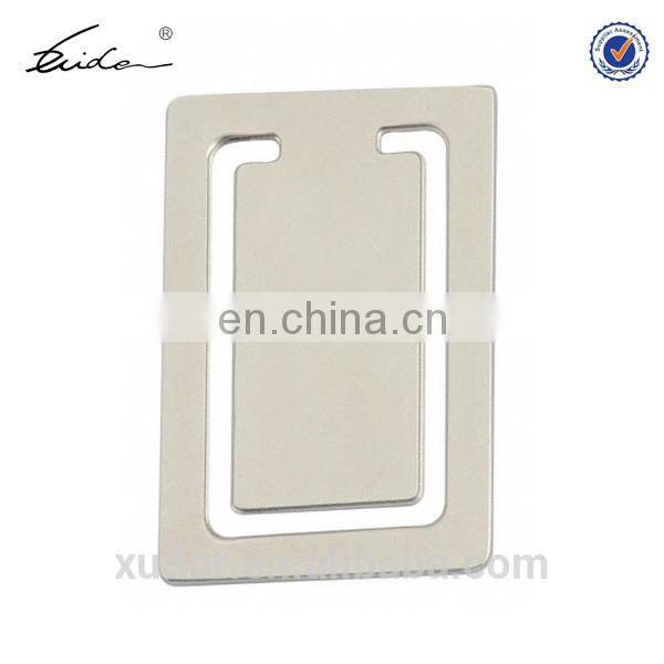 Customize logo metal bookmark with high quality
