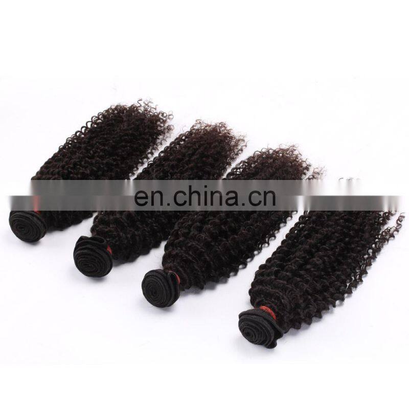 China unprocessed wholesale hair bundle weft afro kinky hair extensions