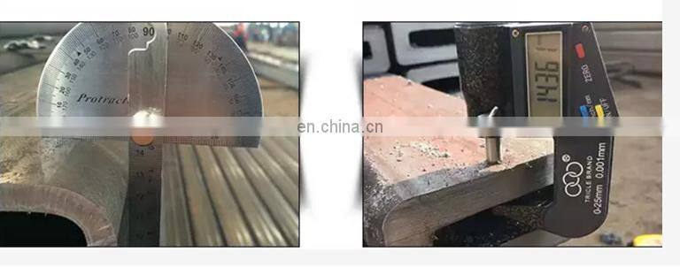 Galvanized hollow section ms square and rectangular steel tubing