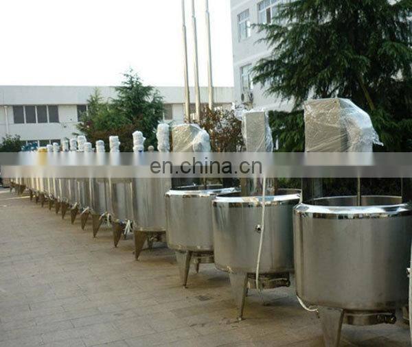 Steam Heating Double Jacket Agitator Mixing Tank