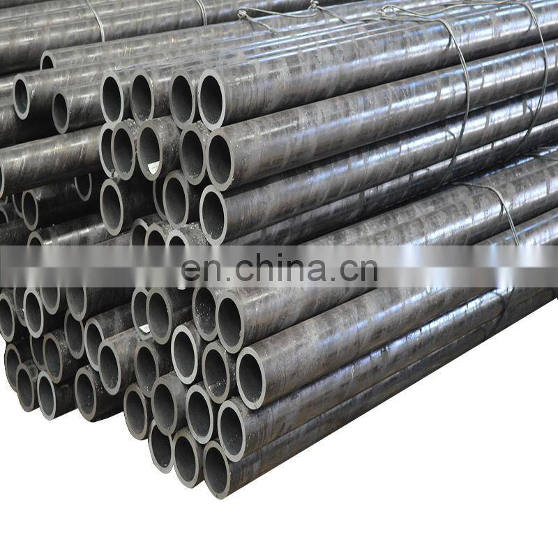 made in china black hot rolled seamless carbon steel pipe