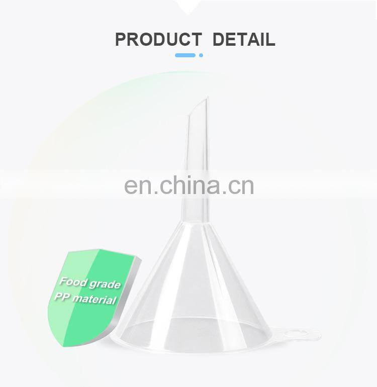 JOAN Lab Low price short plastic funnel from professional manufacture