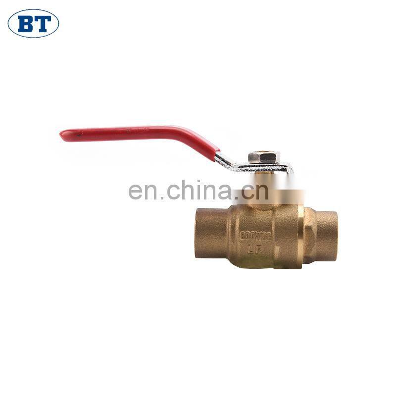 BT1060 level wholesale standard pn40 brass ball valve