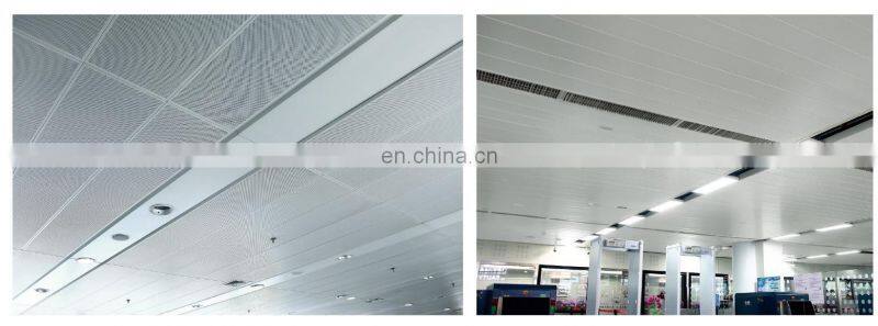 Aluminum strip ceilings tiles Suspended Ceilings Systems Metal Perforated Aluminum False Ceilings