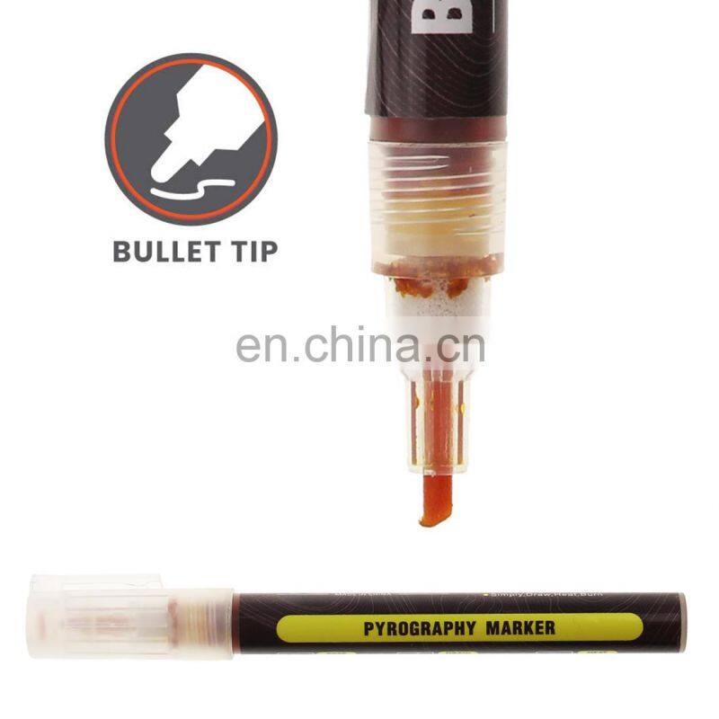 Pyrography Pen Wood Burned Marker Pen for DIY Projects