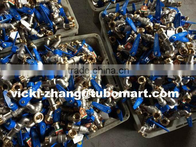 Forged Brass Bibcock Brass Faucet water tap for OEM Yuhuan factory UK Nigeria hot item