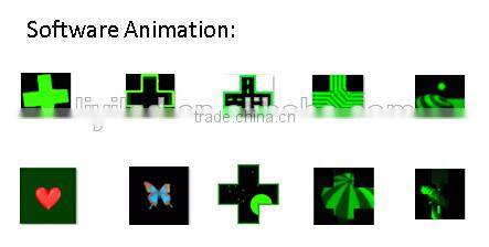 RF WIFI Lan led pharmacy cross module controller/led module controller card for pharmacy cross