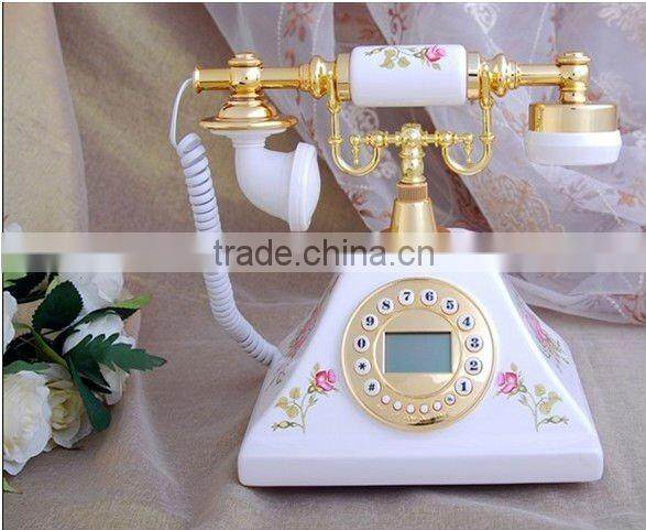 old fashion butterfly telephone