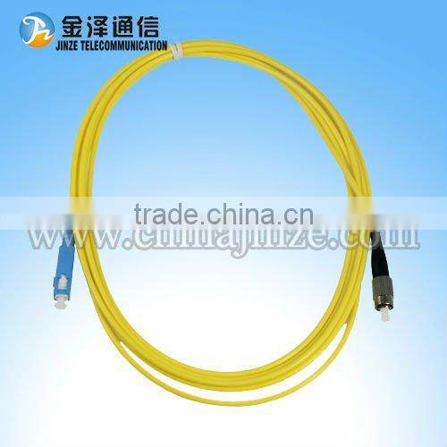 3M FC -SC Multimode Duplex Fibre Optic Patch Cord/Cable