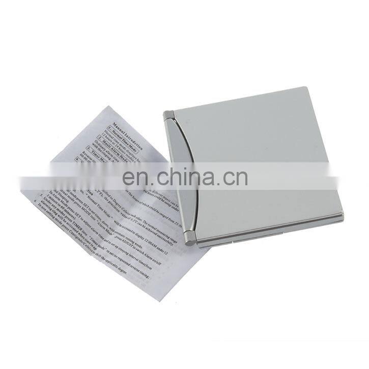 Multifunction Electronic Simple Desk Digital LCD Thermometer Calendar Alarm Clock