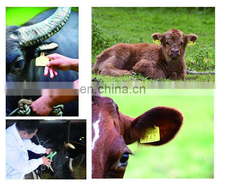 Ear tag pig gost animal plastic ear tags for cattle