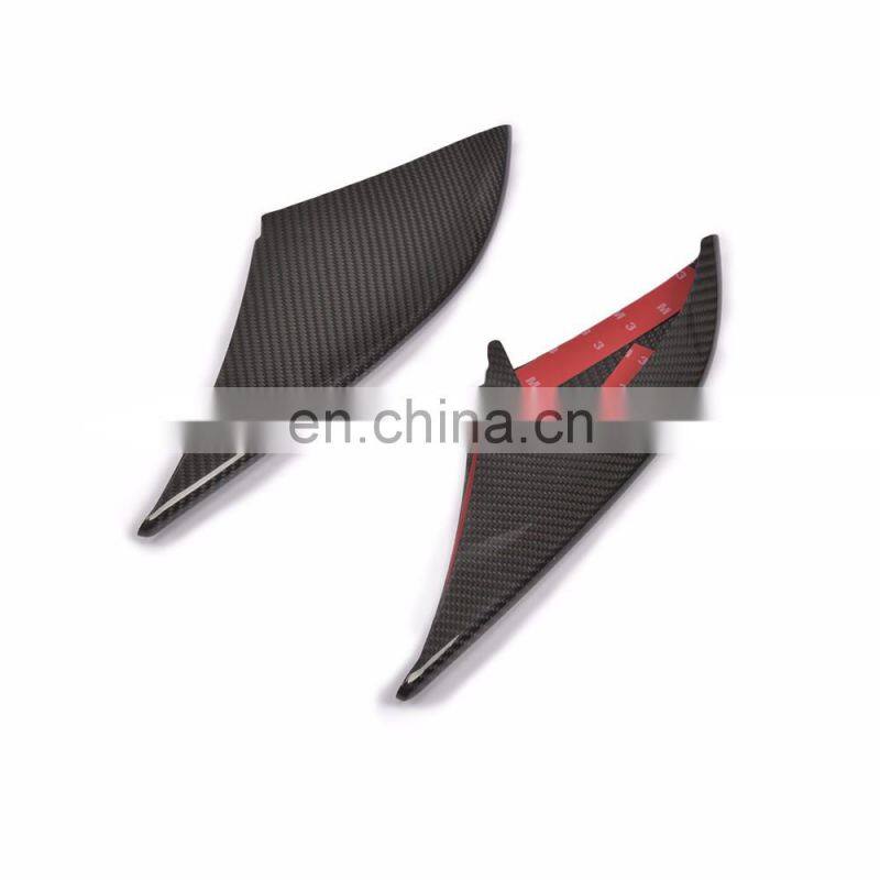 6pcs/set Carbon Fiber Fog Lamp Cover for Porsche Macan 2014 2015