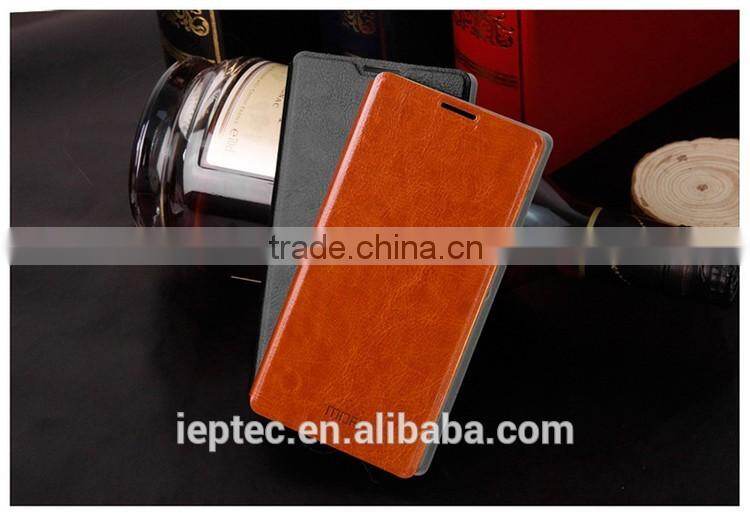 MOFi Flip Leather Cover Case for Huawei Ascend G740, Mobile Phone Case for Huawei G740