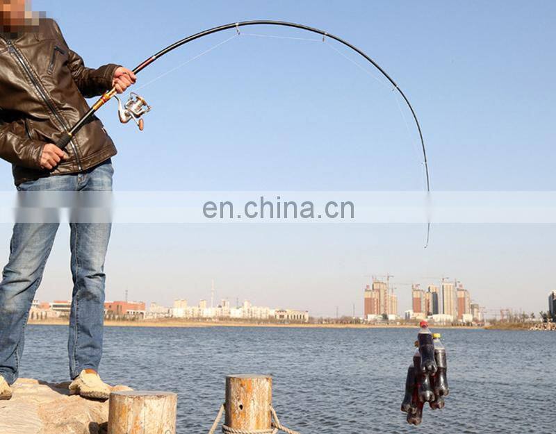 2.1-3.6m In Stock Wholesale Cheap TELESCOPIC FISHING ROD Saltwater and Freshwater FISHING POLE FIBERGLASS FISHING ROD