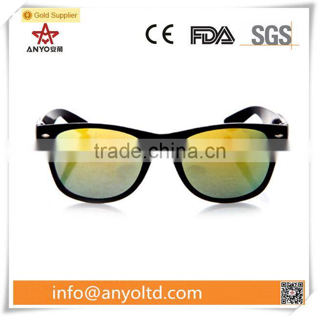 Fashion coated lense sports sunglasses