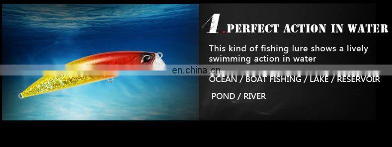 fish lure 30g 9.5cm sinking minnow long casting fish tackle hard plastic fish lure bait pesca lure