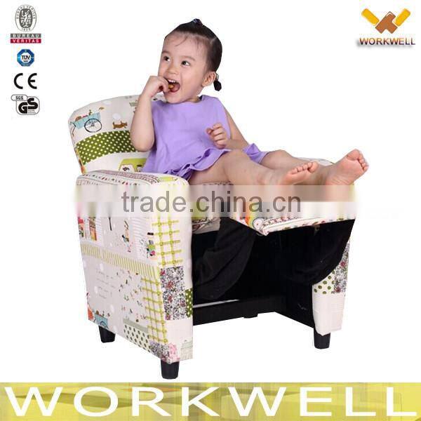 WorkWell kids fabric sofa with HiFI audio Kw-CS36
