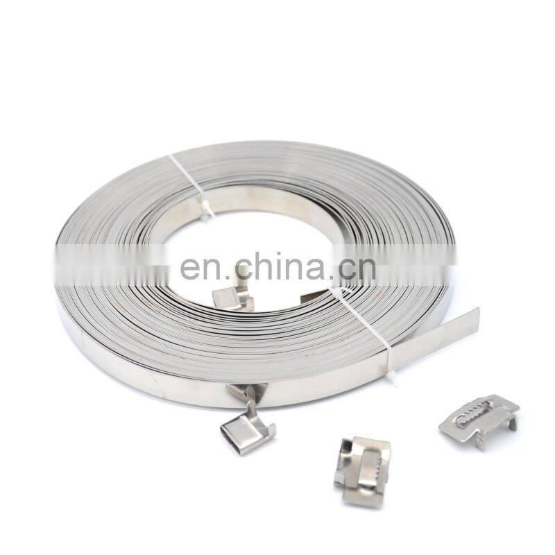 MT-1708 cable manage ring Stainless steel pole hoop ring for ftth fiber optic cabling
