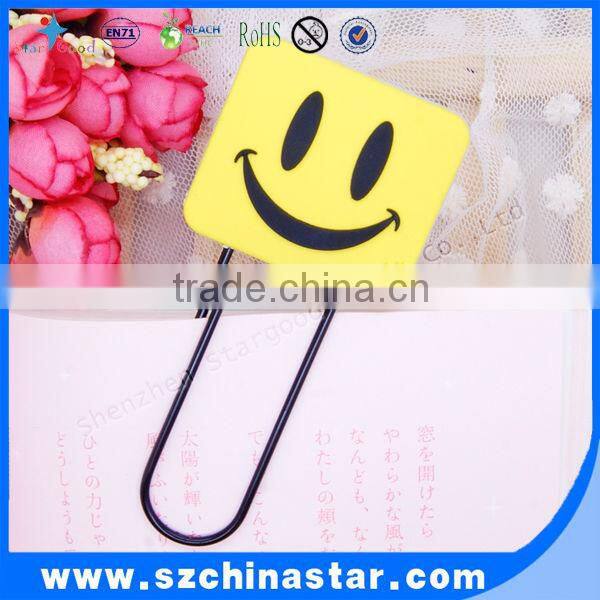 New products OEM pvc paper clip 113*45mm