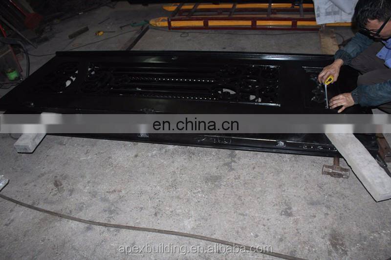 Wrought iron door security doors for homes, mom and son door