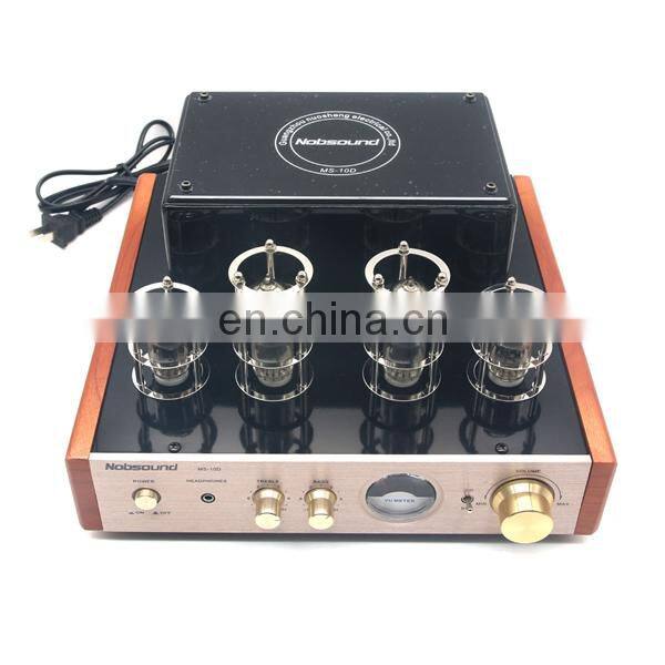 Only 220V Nobsound MS-10D Tube Amplifier Stereo Audio HiFi Headphone amp