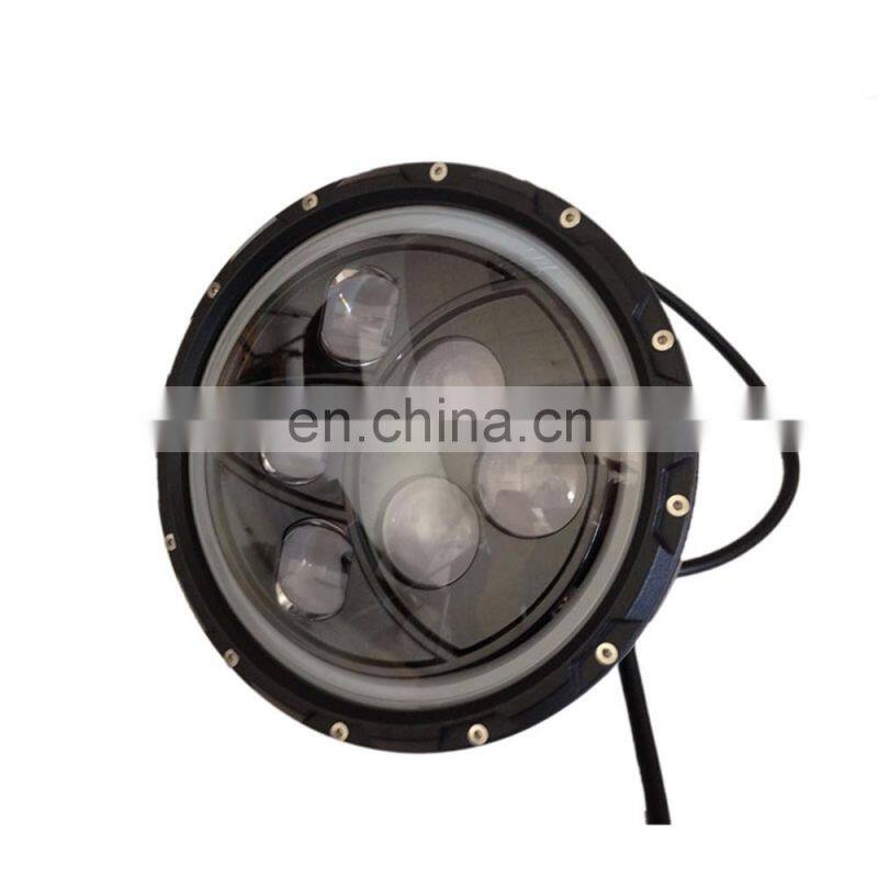 e mark 7 inch led driving light for jeep for for wrangler led headlight