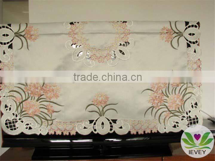 Fantastic Emroidery Table Cloth Satin Table Cloth Wholesale Tablecloth Wedding Tablecloth