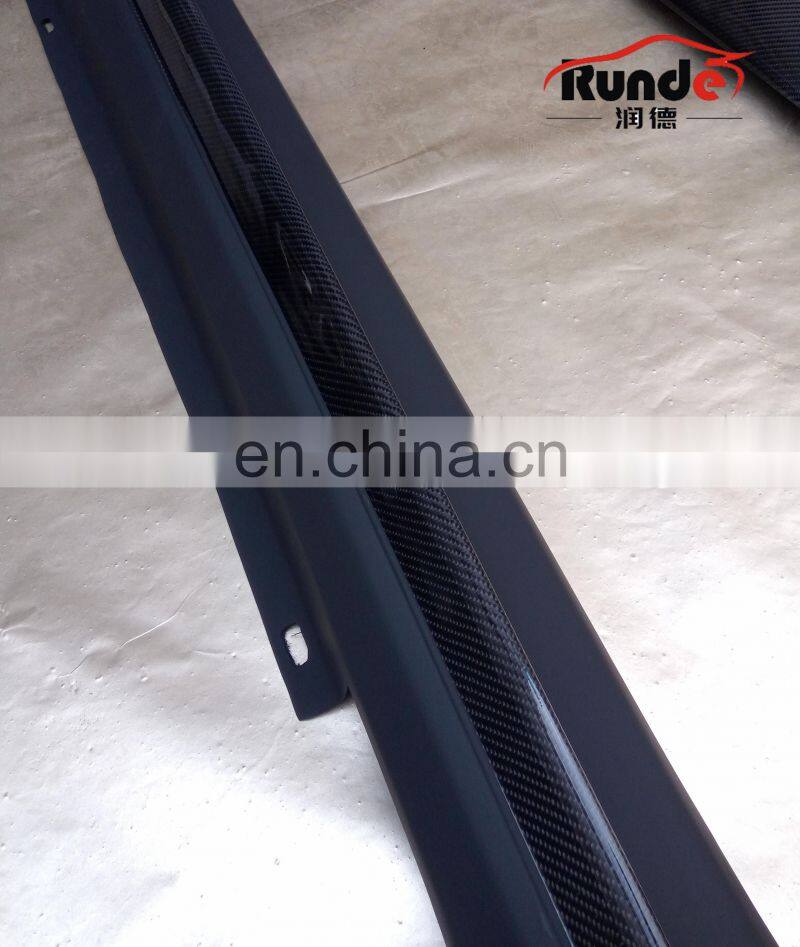 RD Perfect Fitment BS Style FRP And CF Material Auto Car Full Wide Body Kit For MERCEDES BENZ W204 C63 Coupe body kit