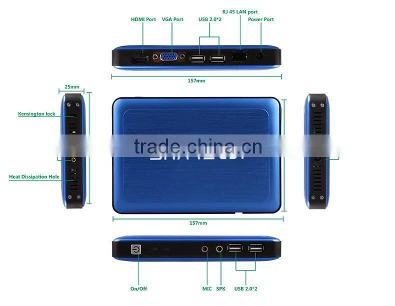 Stock Intel USB stick 4 core PC RAM 2G/SSD 32G/WIFI/Bluetooth