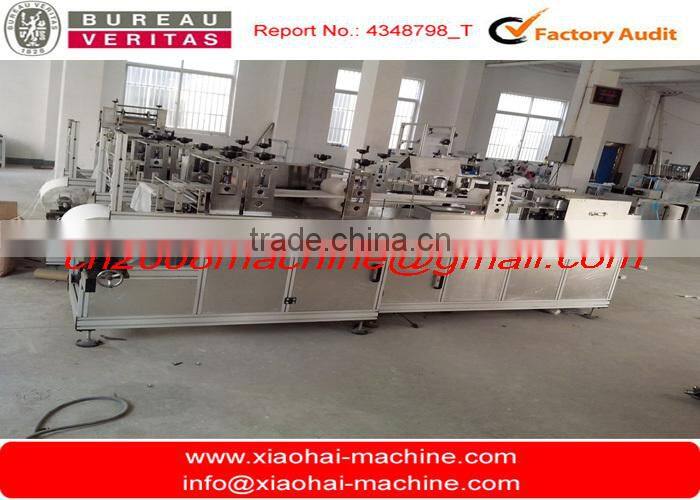 plastic and nonwoven bouffant cap machine