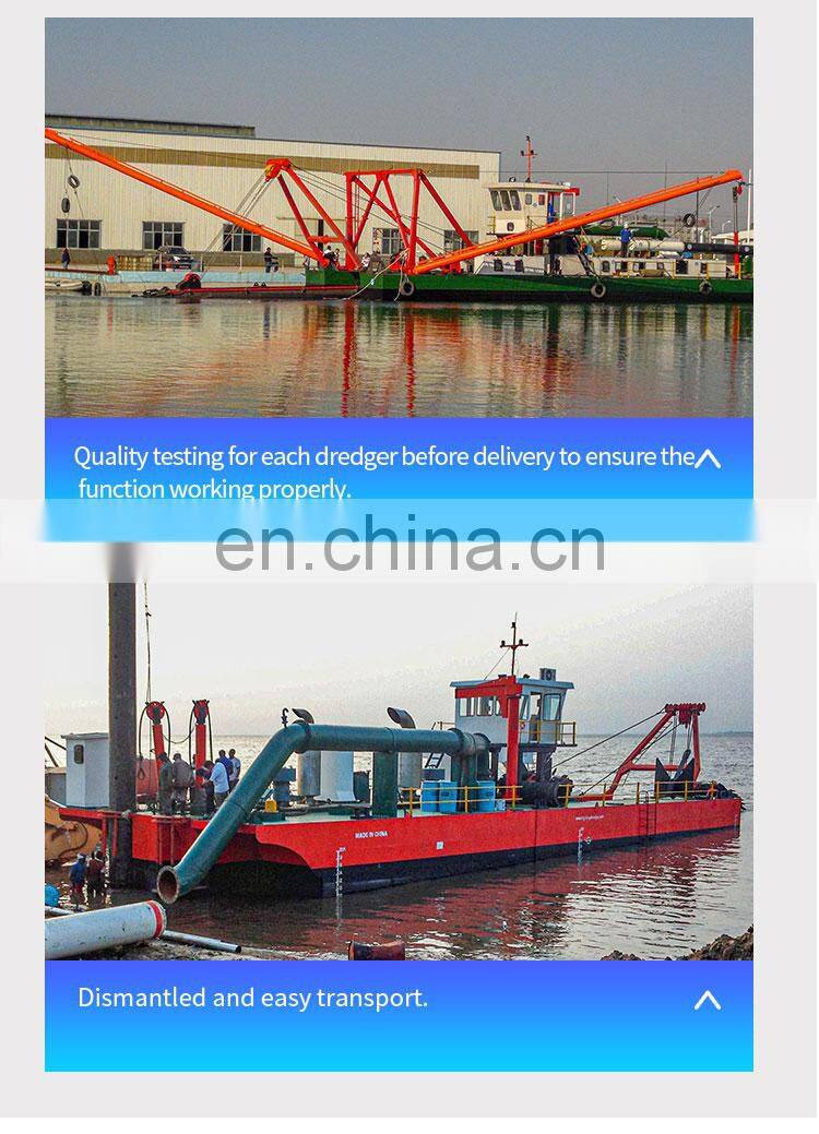 Sand Dredging Machine 2021 Hot Newest Small 12 Inch Cutter Suction Dredger Engineers Available to Service Machinery Overseas MAP