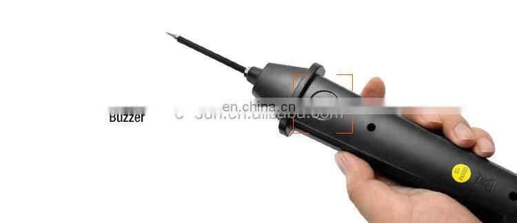 ALLOSUN Power Probe Electric Circuit Tester Voltage Polarity Tester Continuity Tester Short Circuit Tracker for 2-24V DC EM287