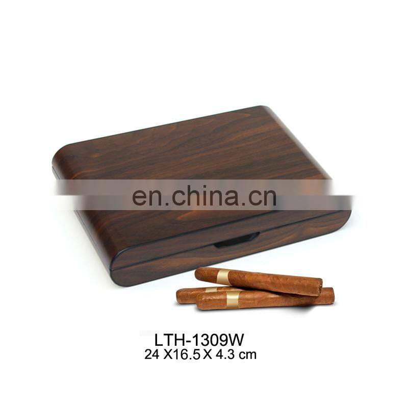 wholesale custom solid wood box cigar gift wooden packaging box
