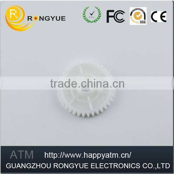 atm parts white color Hitachi plastic atm gear