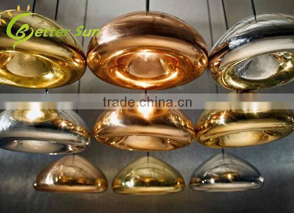 Modern Glossy Decorative Hanging Glass Pendant Light