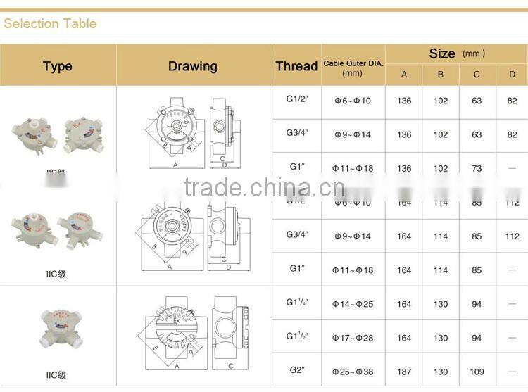 Explosion proof Junction Box