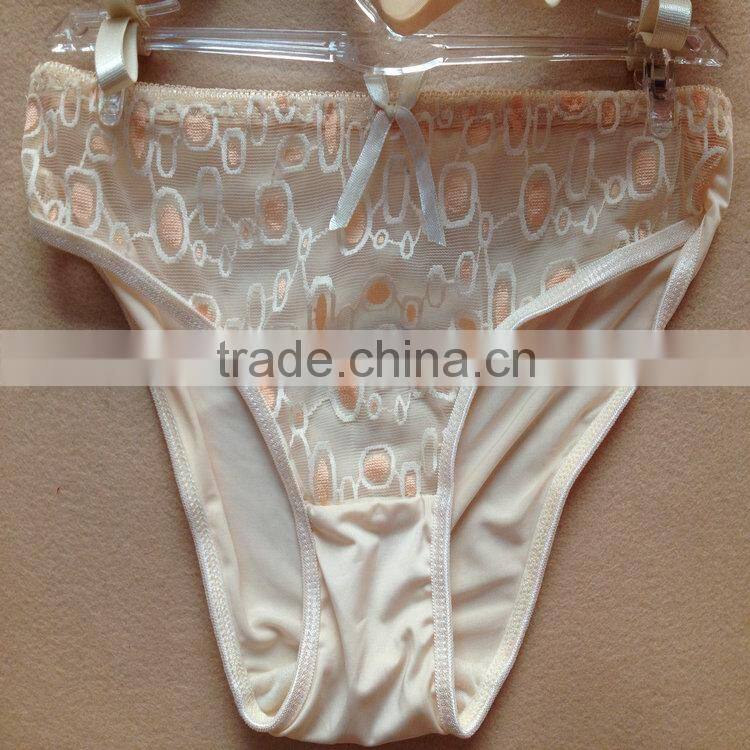 1.05USD High Quality Large Size Transparent Material Stylish Bra And Panty Set,5Colors/ 36-40 C Cup(kctz013)