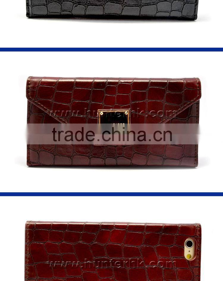 CROCO Pattern For iphone6 4.7 inch PU Leather Case