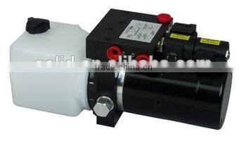 wireless remote control 12v hydraulic power units for 12 ton trailers